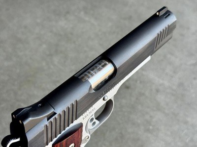 Kimber Custom II 1911 45 ACP 7rd Rosewood Stainless Two Tone Original Box - Image 8 of 12