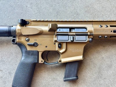 Christensen Arms CA9MM Burnt Bronze CA9 MSP 9mm 7.5