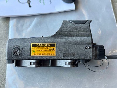 Meprolight MOR Pro 2.2 MOA Bullseye Reticle IR Laser Israeli Tavor X95 0687743 - Image 4 of 10