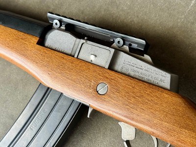Ruger Mini-14 Ranch Rifle .223 Rem 18.5” Stainless Wood Accu-Strut 1998 - Image 4 of 13
