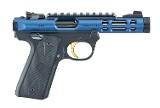 Ruger Mark IV 22/45 Lite 22 LR Blue / Gold Threaded Barrel 43932 - 1 of 1