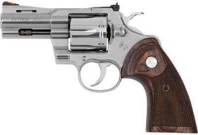 New Model Colt Python 357 Mag Stainless Steel 3