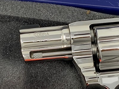 Colt Bright Stainless Cobra Revolver 38 Spl 2