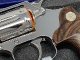 Colt Bright Stainless Cobra Revolver 38 Spl 2