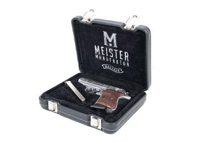 Walther PPK/S Stainless Steel 380 ACP Meister Gold Ribbon 4796016 - Image 3 of 3