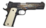 Springfield Garrison 1911 Presidential 45 ACP Limited Edition Color Case Hardened Engraved CNCPRES45 - Image 1 of 1
