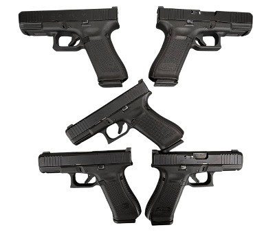 (1) Police Trade Glock 45 Gen 5 MOS 9mm 3-Dot Night Sights 17 Round Capacity - Image 2 of 2