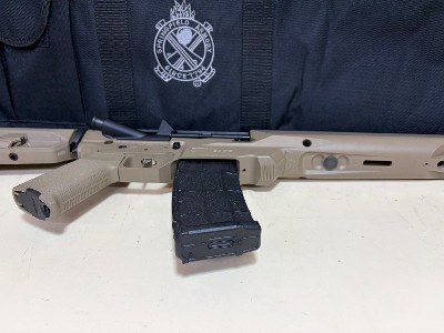 Springfield Armory SAINT Edge ATC Elite .223 Wylde FDE Rifle – SureFire WarComp, Very Good - Image 4 of 14