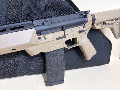 Springfield Armory SAINT Edge ATC Elite .223 Wylde FDE Rifle – SureFire WarComp, Very Good - Image 13 of 14