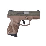 Taurus G2C 9mm Coyote Brown Frame / OD Green Slide 1-G2C93B-12B - 1 of 1