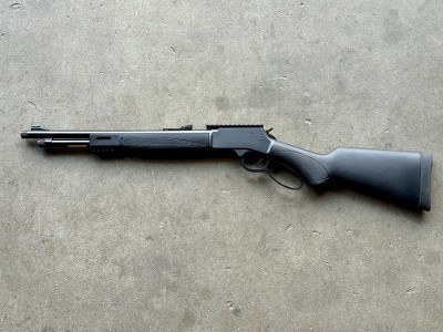 Henry Big Boy X Model H012X 44 Magnum Threaded Blued Synthetic Original Box - Image 11 of 11