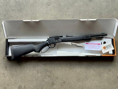 Henry Big Boy X Model H012X 44 Magnum Threaded Blued Synthetic Original Box - Image 3 of 11