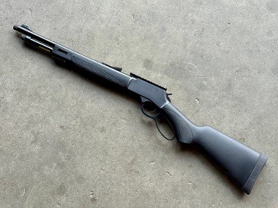 Henry Big Boy X Model H012X 44 Magnum Threaded Blued Synthetic Original Box - Image 2 of 11