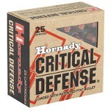 Hornady Critical Defense 9mm Luger Ammo 115 grain FTX Case of 250 Rounds 90250 - Image 1 of 1