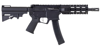 DPMS Kitty Kat 9mm A4 Slick Side Quad Rail 8