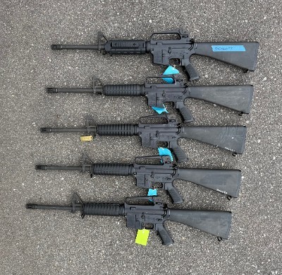 One (1) Police Trade Restricted Marked Bushmaster XM15-E2S 556 Nato Hand Select Available 16
