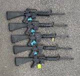 One (1) Police Trade Restricted Marked Bushmaster XM15-E2S 556 Nato Hand Select Available 16