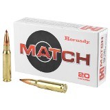 Hornady Match 308 Winchester Ammo 168 grain ELD-M Box of 20 Rounds 80966 - Image 1 of 1