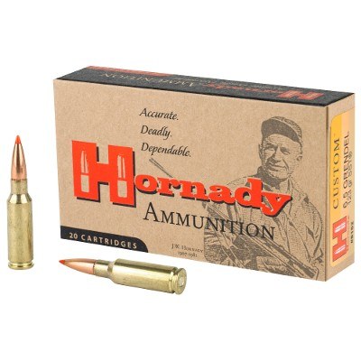 Hornady Custom 6.5 Grendel Ammo 123 grain SST Box of 20 Rounds 8152 - Image 1 of 1