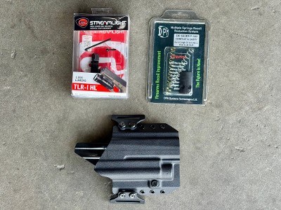 Sig Sauer P320 Custom Works Stainless Threaded HA Comp Romeo 1 TLR-1 HL - Image 12 of 13