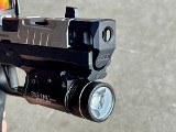 Sig Sauer P320 Custom Works Stainless Threaded HA Comp Romeo 1 TLR-1 HL - Image 8 of 13