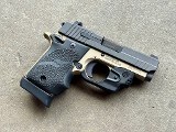 Sig Sauer P938 Desert Bronze 9mm Two-Tone Lima 38 Laser - Image 3 of 9