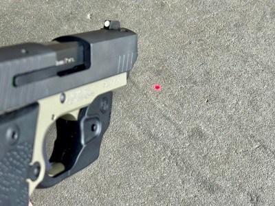 Sig Sauer P938 Desert Bronze 9mm Two-Tone Lima 38 Laser - Image 8 of 9