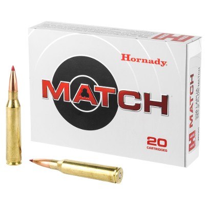 Hornady ELD Match 338 Lapua Ammo 285 grain ELD-M Case of 120 Rounds 82300 - Image 1 of 1