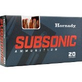 Hornady Subsonic 30-30 Win Ammo 175 grain SUB-X Case of 200 Rounds 80809 - Image 1 of 1