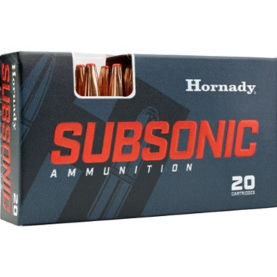 Hornady Subsonic 30-30 Win Ammo 175 grain SUB-X Case of 200 Rounds 80809 - Image 1 of 1