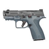 Smith & Wesson Shield X Performance Center Carry Comp Blue Titanium 15 Rd Thumb Safety 14855 - Image 1 of 1