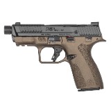Smith & Wesson Shield X Midnight Bronze Threaded Barrel 15 Rd Thumb Safety 14852 - 1 of 1
