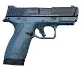 Smith & Wesson Shield X Blue Titanium 15 Rd Thumb Safety 14853 - Image 1 of 2