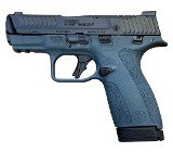 Smith & Wesson Shield X Blue Titanium 15 Rd Thumb Safety 14853 - Image 2 of 2