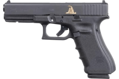 GLOCK G17 GEN4 USA MOS GADSDEN 9MM 4.49'' 17-RD PISTOL DAV-12418 - Image 1 of 1