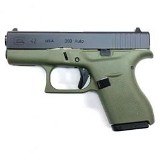 Glock 42 G42 Battlefield Green frame 380 Auto 6rd UI4250201BFG - 1 of 1