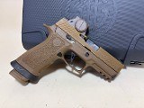 USED Sig Sauer P320 M18 XSeries RX 9mm Pistol with ROMEO-M17 Optic – Coyote Tan, 21+1 Capacity - Image 7 of 8