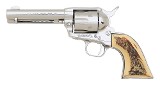 Arvo Ojala Marked Colt Third Generation Single Action Army Revolver .45 Colt Nickel Fast Draw Custom - Image 1 of 2