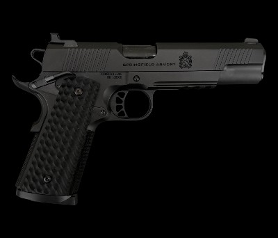 Factory Demo Springfield TRP 45 ACP W/ Light Rail Blackout 1911 PC9125LR - Image 1 of 3