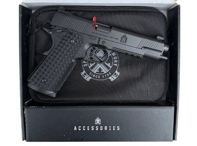 Factory Demo Springfield TRP 45 ACP W/ Light Rail Blackout 1911 PC9125LR - Image 3 of 3