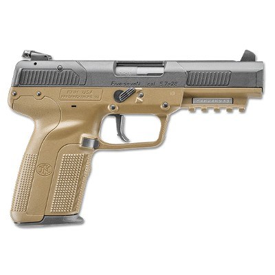 FN Five Seven 5.7x28 20 RD FDE Adjustable Sights FiveSeven 3868929356 - Image 1 of 1