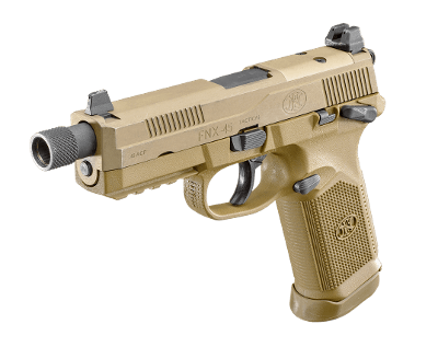 FN FNX-45T Tactical 45 ACP 15 RD FDE Night Sights FNX45 Ms 66968 - Image 3 of 5