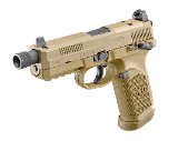 FN FNX-45T Tactical 45 ACP 15 RD FDE Night Sights FNX45 Ms 66968 - Image 3 of 5