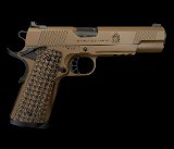 Factory Demo Springfield TRP 45 ACP W/ Light Rail Coyote Brown 1911 FDE PC9125LRCB - Image 1 of 3