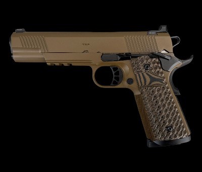 Factory Demo Springfield TRP 45 ACP W/ Light Rail Coyote Brown 1911 FDE PC9125LRCB-1 - Image 2 of 3