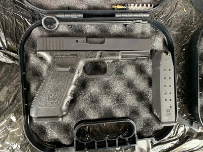 Used Glock 21 SF Police Trade In G21 45 ACP Night Sights - Image 3 of 7