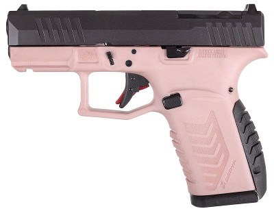 Derya Firearms DY9Z 9mm Pink / Black Optics Ready 15 Round Capacity DY9 DY9Z.TTPINK.TR - Image 1 of 1