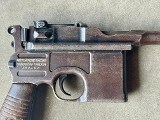 Mauser C96 Model 1930 Chinese Contract 7.63 Mauser Box Cannon Stock Holster Rig - Image 5 of 21