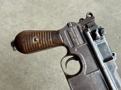 Mauser C96 Model 1930 Chinese Contract 7.63 Mauser Box Cannon Stock Holster Rig - Image 21 of 21