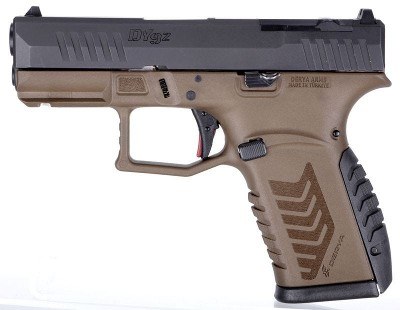 Derya Firearms DY9Z 9mm Midnight Bronze / Black Optics Ready 15 Round Capacity DY9 DY9Z.TTMB.TR